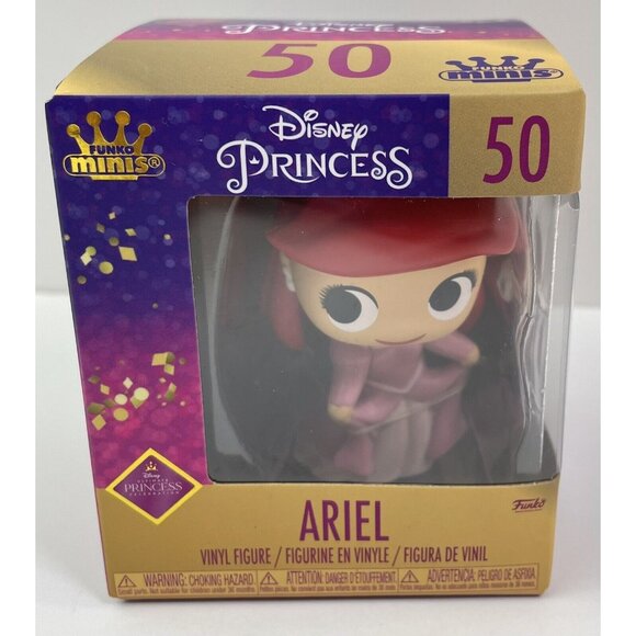 Funko  Minis ~ Ariel~ Disney Princess 3” (#8826) - Picture 8 of 9